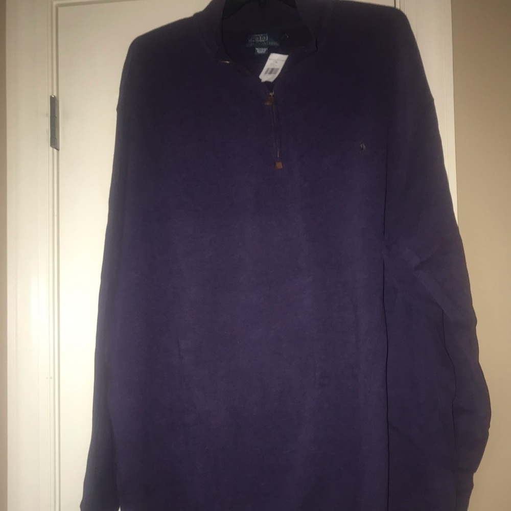 Men’s NWT Ralph Lauren 1/4 Zip Sweater